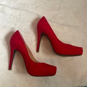 Red high heels